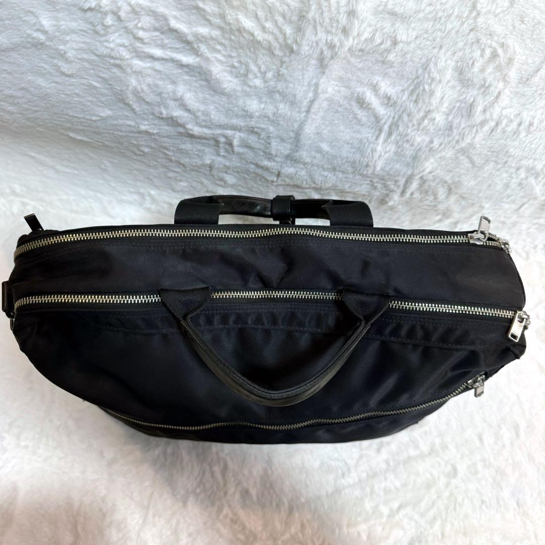 【美品】ポーター　リフト　3way ビジネスバック　リュック　2層　　ブラック