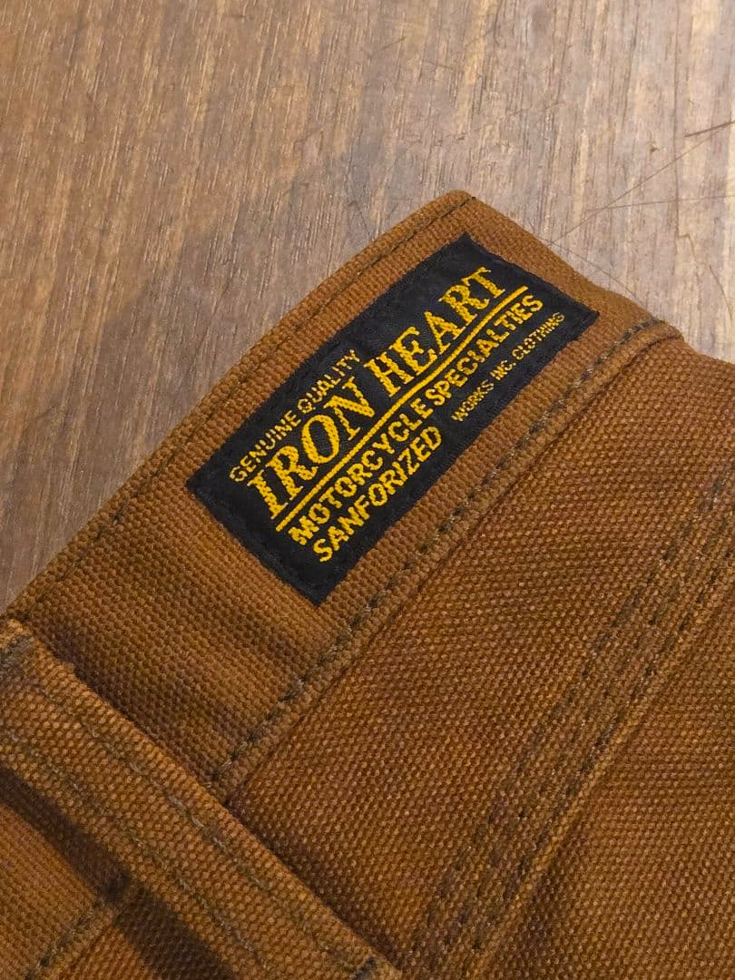 MAC-TOOLS & IRON HEART ダブルニーロガーパンツw36