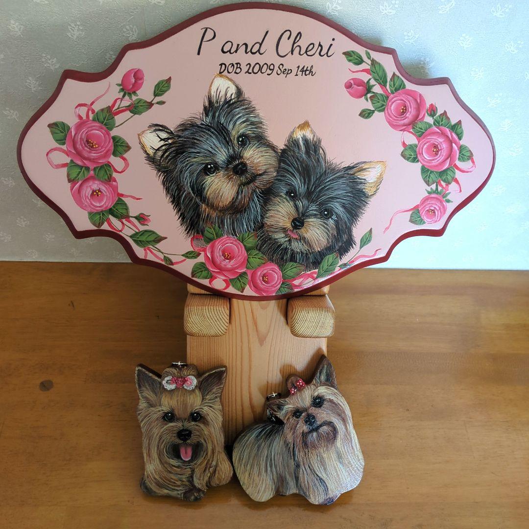 メルロイです　トールペイント作品　似顔絵