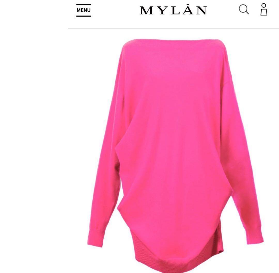 Riri様3点おまとめ マイラン 最高級カシミヤニットワンピース ピンク