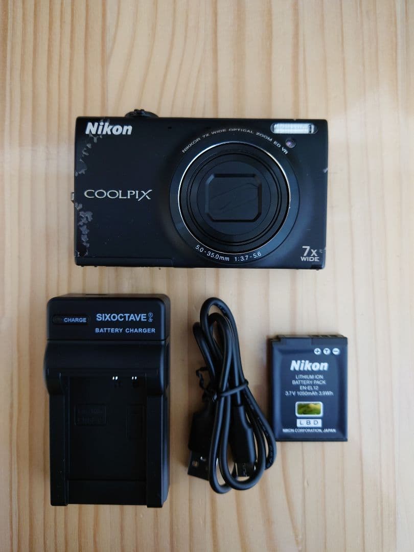 ★実用品★ Nikon ニコン COOLPIX クールピクス S6100