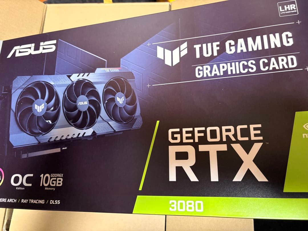 グラフィックボード・グラボ・ビデオカード ASUS TUF Gaming GeForce RTX 3080 OC