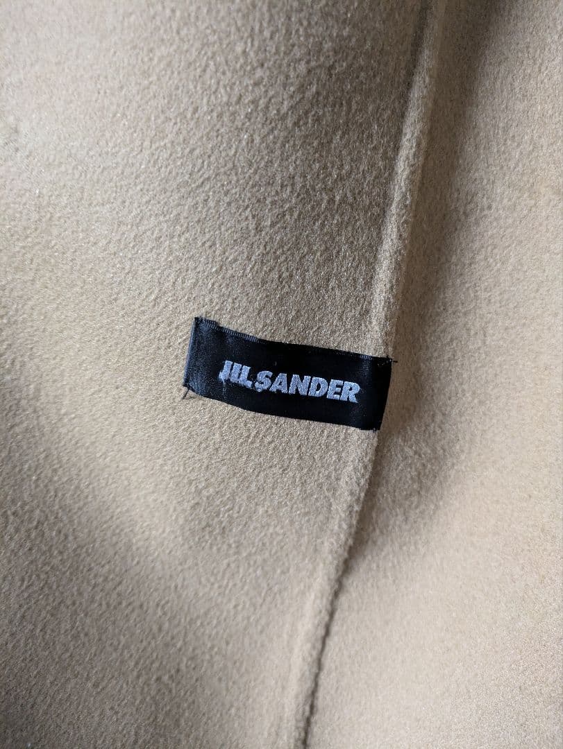 【JIL SANDER】ジルサンダー　キャメルテイラードカシミア＆ウール 46