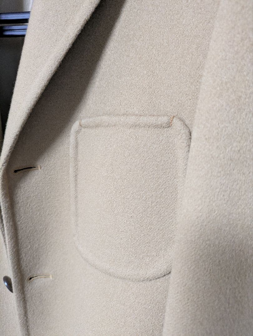 【JIL SANDER】ジルサンダー　キャメルテイラードカシミア＆ウール 46