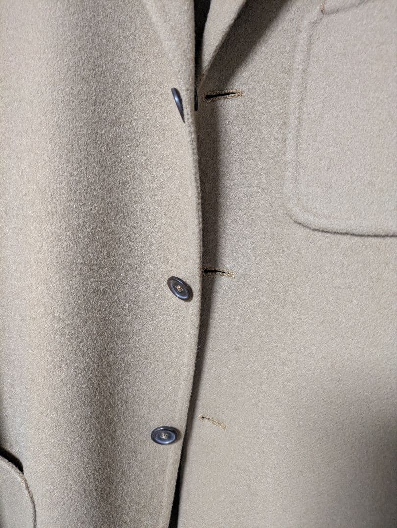 【JIL SANDER】ジルサンダー　キャメルテイラードカシミア＆ウール 46