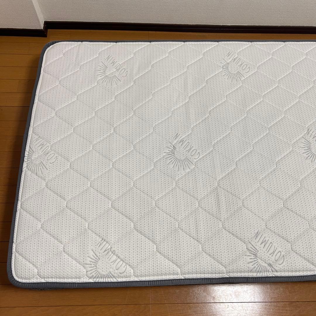 【極美品✨】GOKUMIN／ゴクミン　シングル　マットレス　白／ホワイト