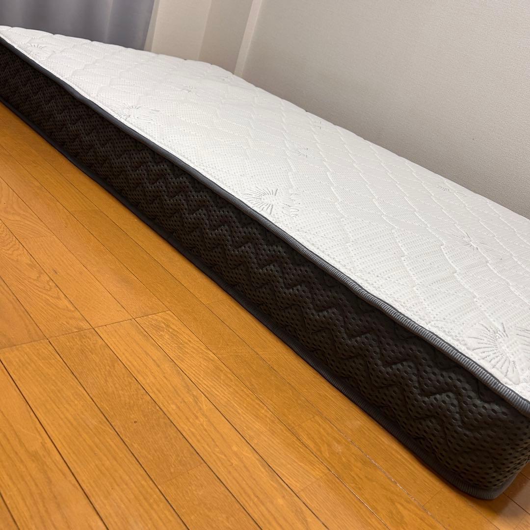 【極美品✨】GOKUMIN／ゴクミン　シングル　マットレス　白／ホワイト