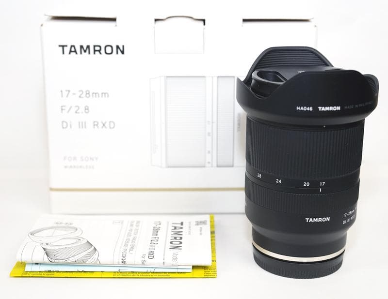 TAMRON 17-28mm F/2.8 Di III RXD 極美品