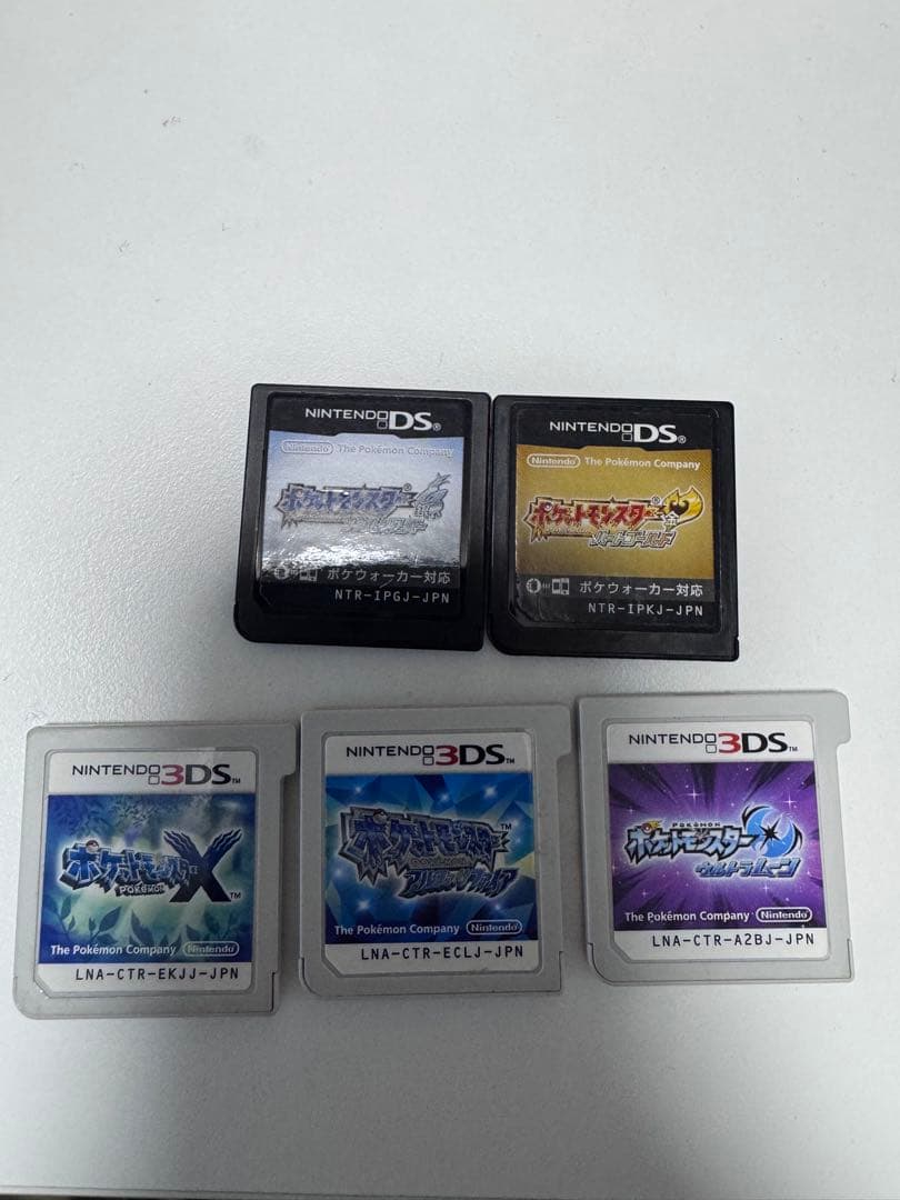 ポケモンX/ハートゴールド・ソウルシルバー/アルファサファイア ／ウルトラムーン