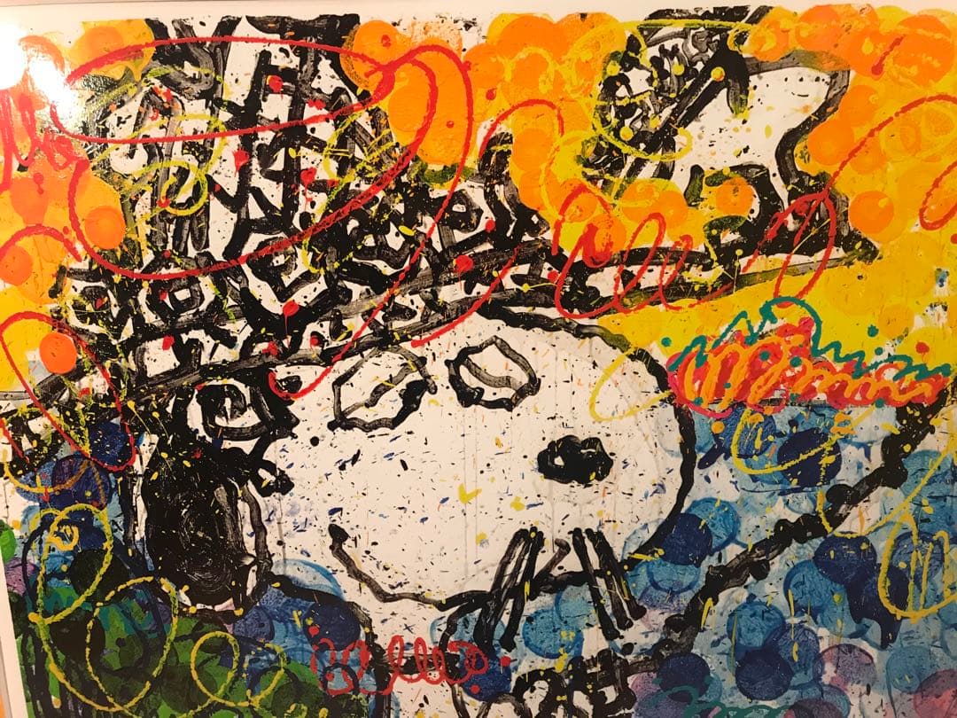 トムエバハート「Boom Shaka Laka Laka」リトグラフ作品保証書無