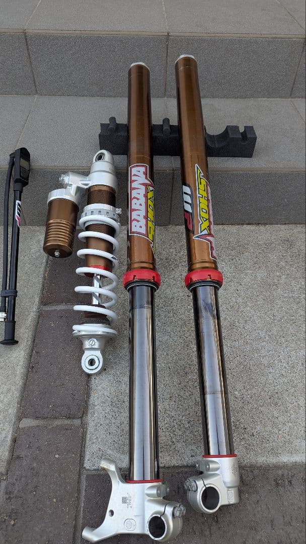 TC85WP前後カシマコートDLCコート済み　85sx　mc85