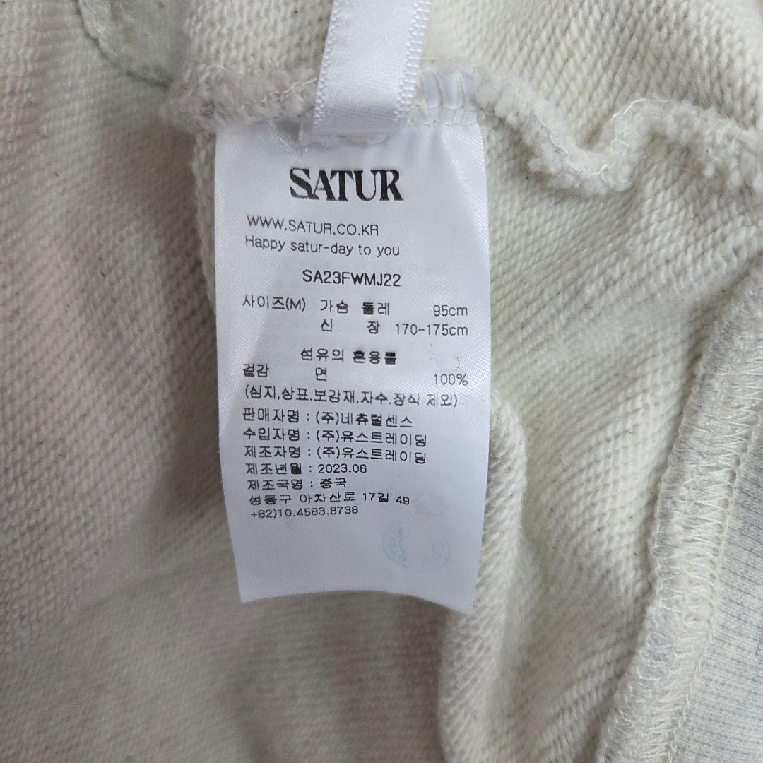 SATUR セター 韓国 ジップパーカー ダブルジップパーカー　M　レディース