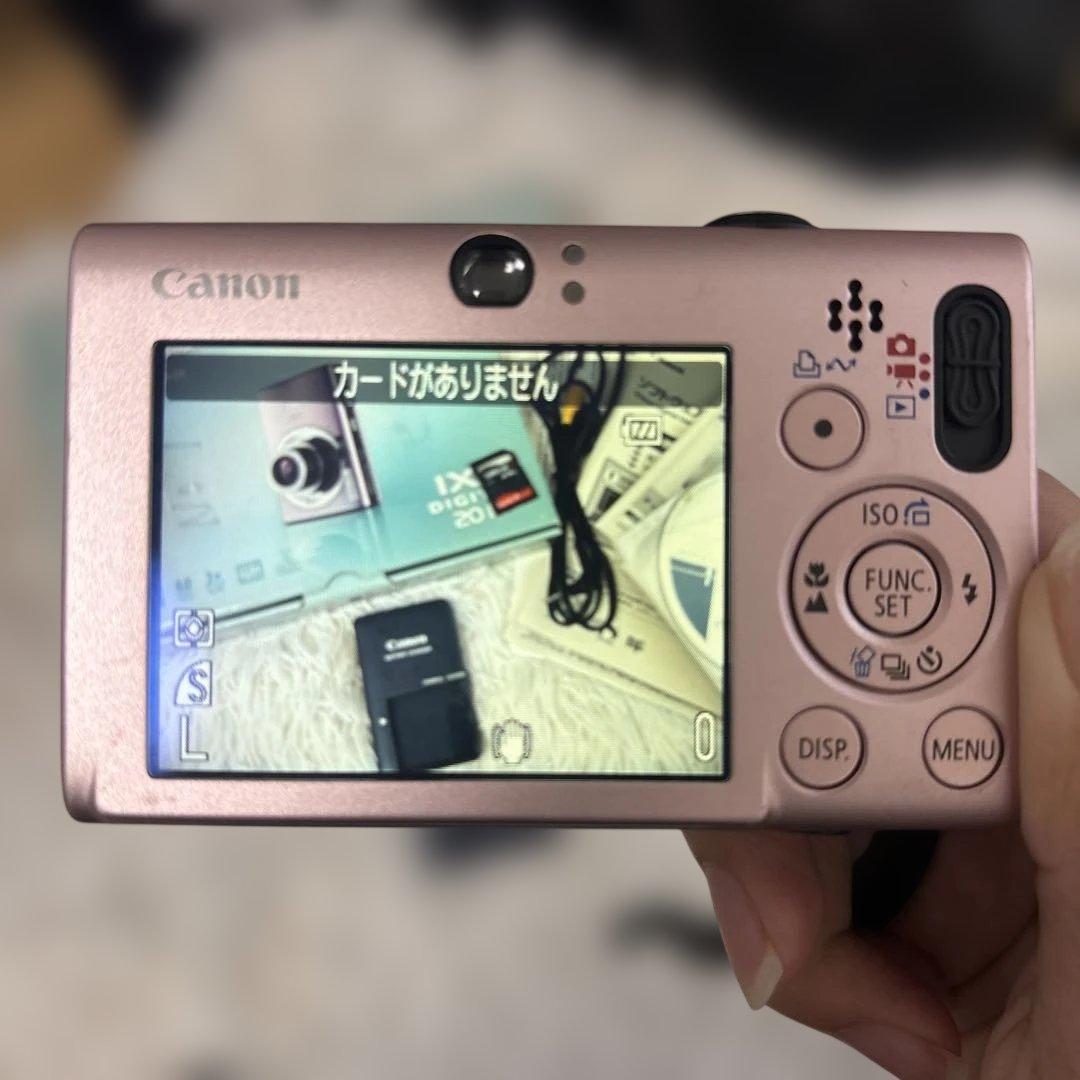 Canon IXY DIGITAL 20 IS ピンク