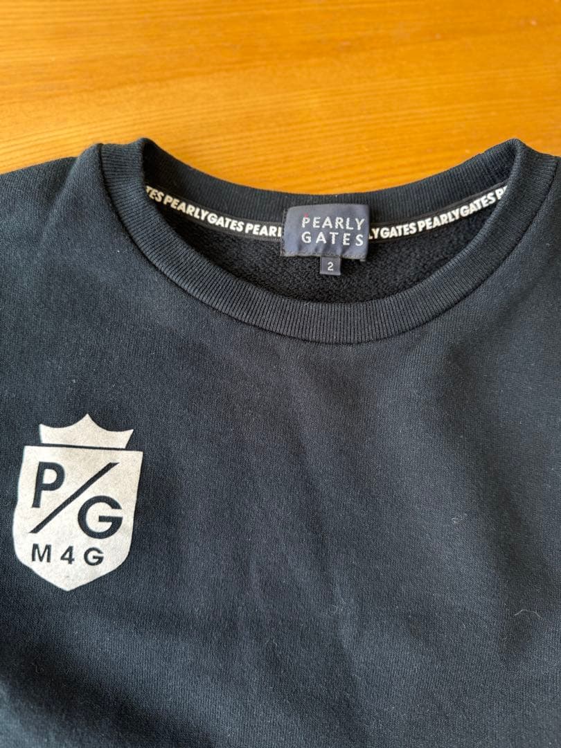 値下げ！パーリーゲイツ　トレーナー　ネイビー　サイズ2