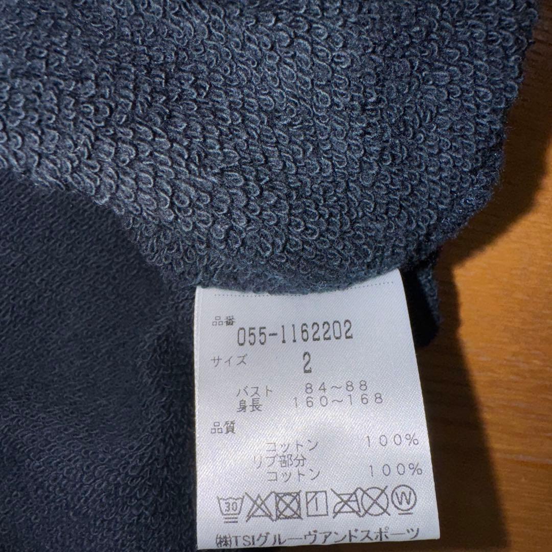 値下げ！パーリーゲイツ　トレーナー　ネイビー　サイズ2