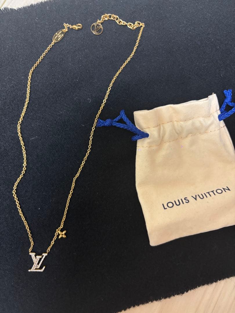 Louis Vuitton コリエ LVアイコニック M00596 ゴールド