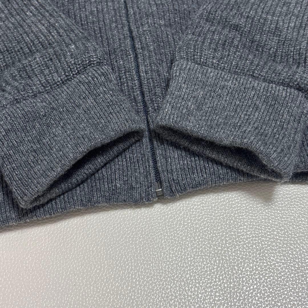 BURBERRY LONDON ウール アルパカ ドライバーズニット