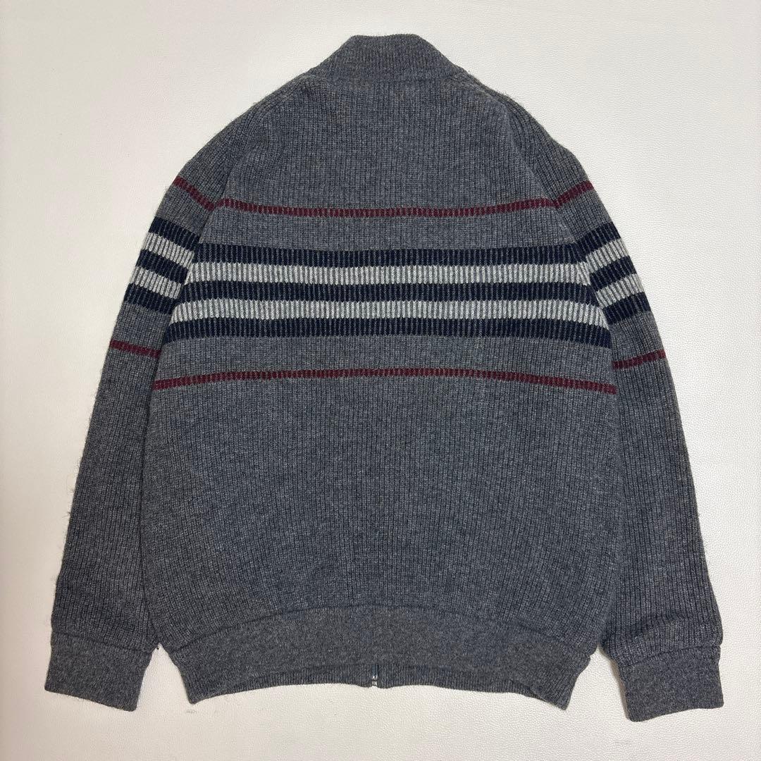 BURBERRY LONDON ウール アルパカ ドライバーズニット