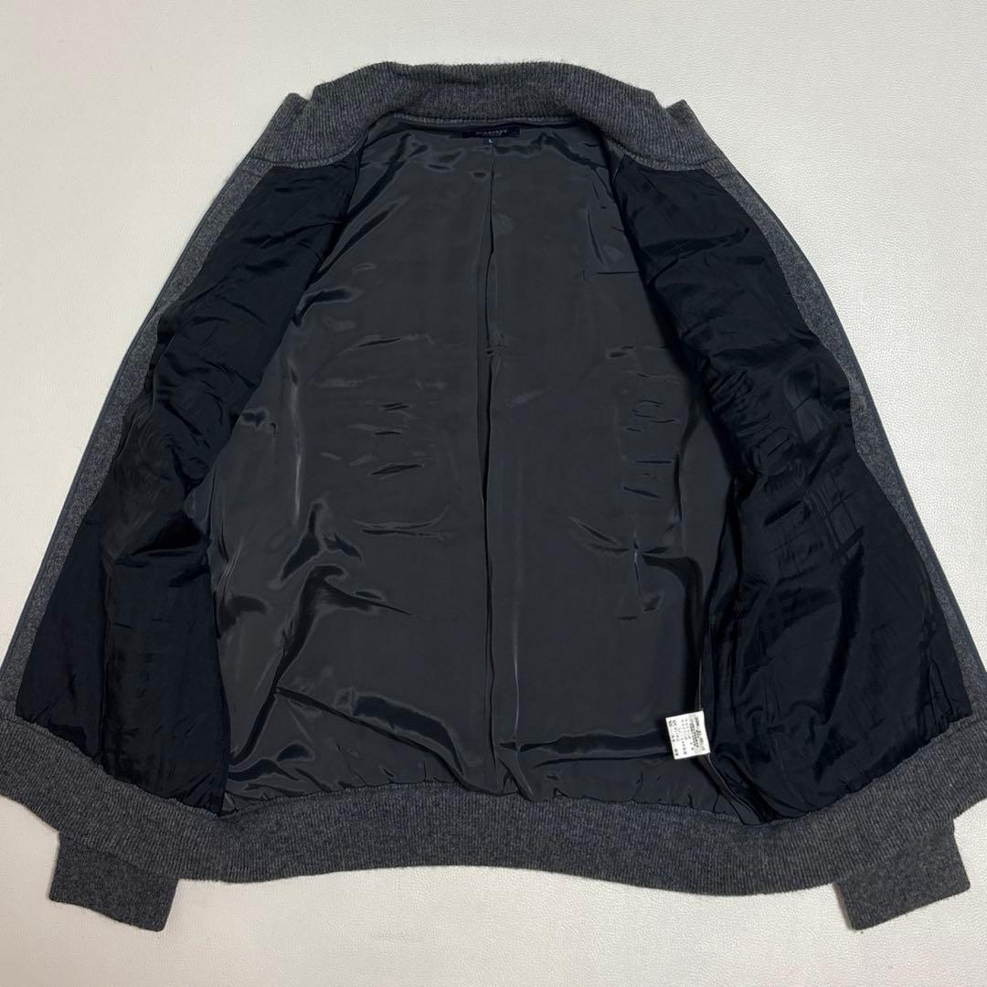 BURBERRY LONDON ウール アルパカ ドライバーズニット