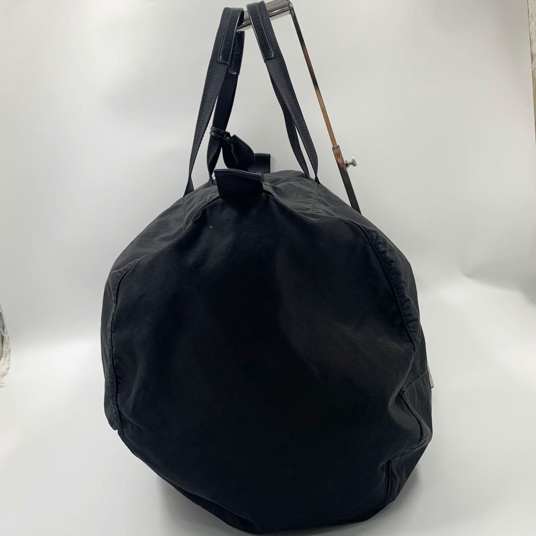 T*o様 【✨美品✨】 プラダ 三角ロゴ ボストンバッグ ナイロン ブラック