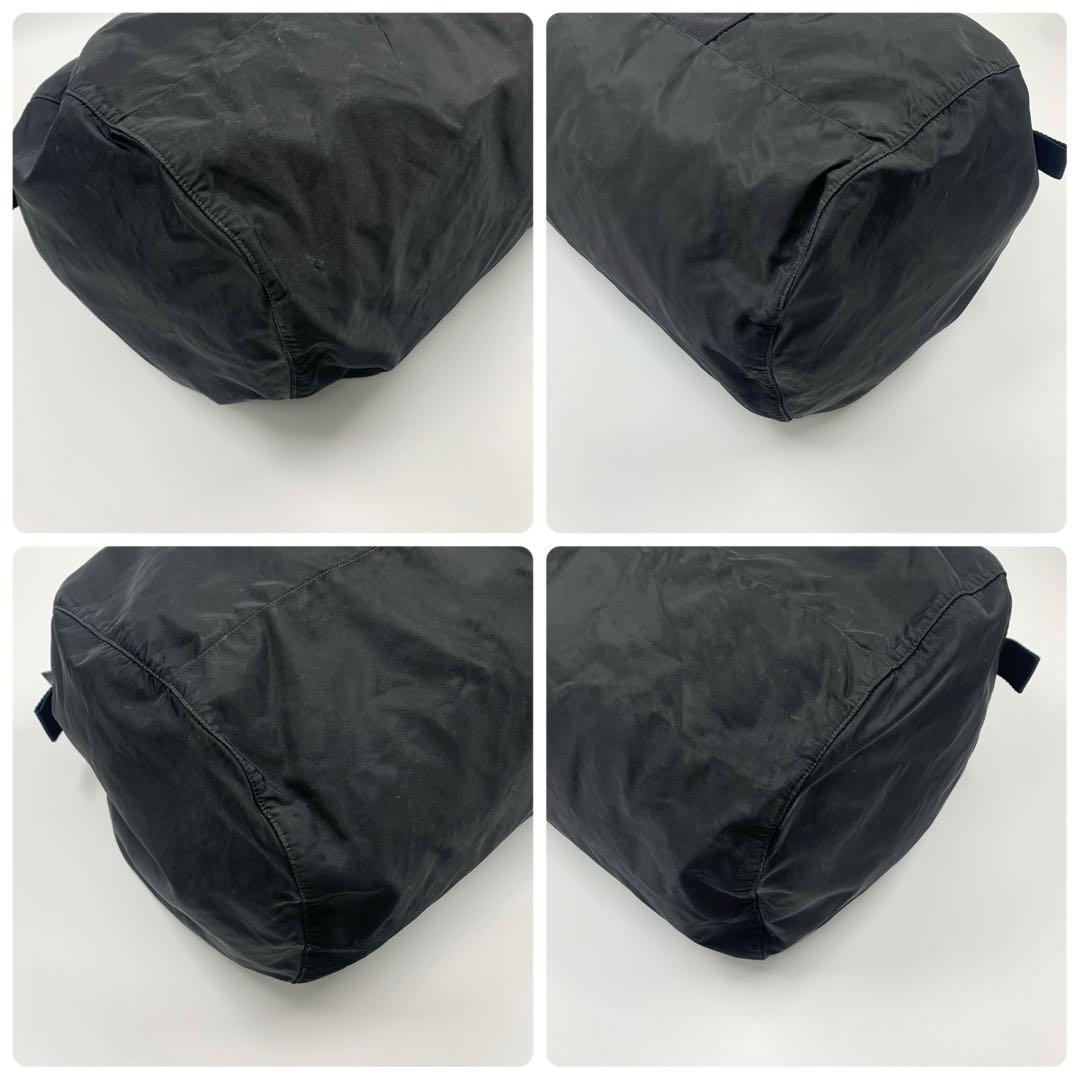 T*o様 【✨美品✨】 プラダ 三角ロゴ ボストンバッグ ナイロン ブラック