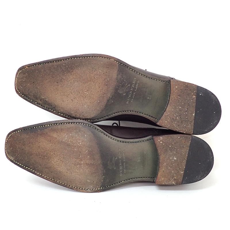 BURBERRY BLACK LABEL ブラウンオックスフォードシューズ