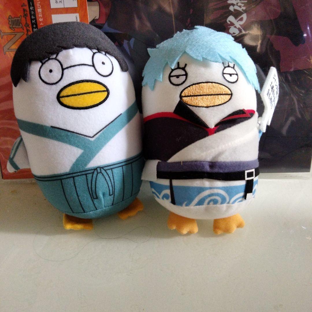 サ*）様 銀魂。エリザベスの変身9点と沖田、ヤグラのぬいぐるみ2点