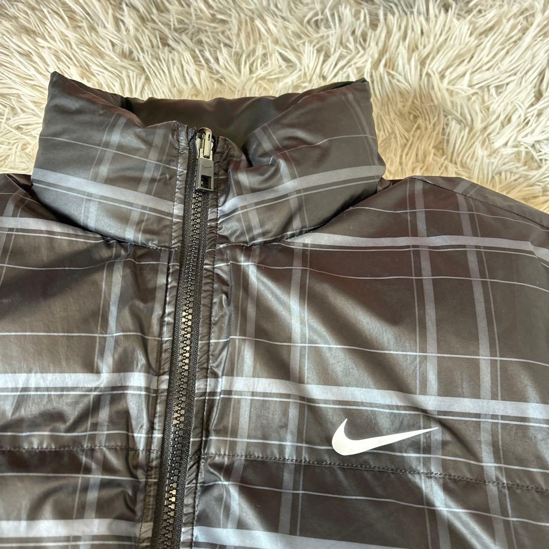 00s NIKE ダウンジャケット リバーシブル 肉厚 ヌプシ型 550 y2k