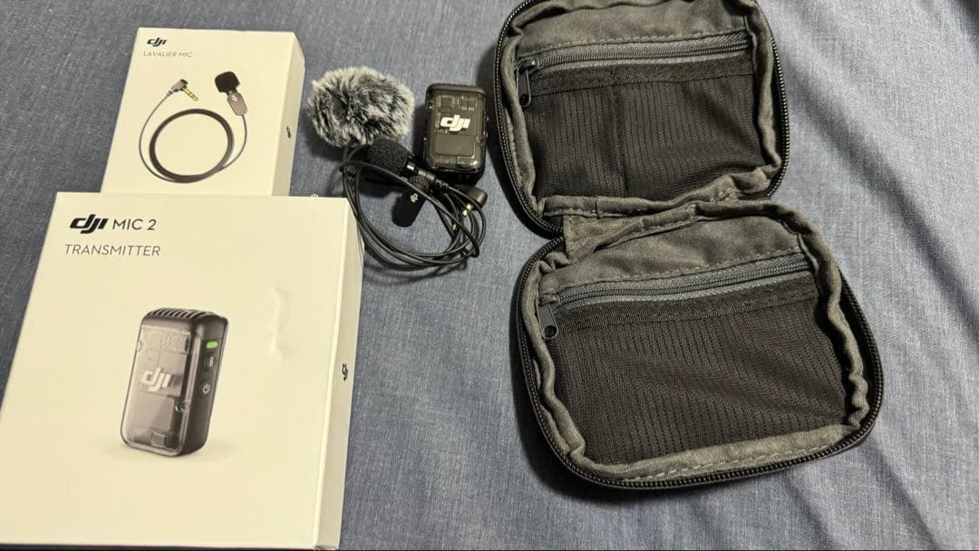 DJI mic2 ケース付き ラベリアマイク トランスミッター×1