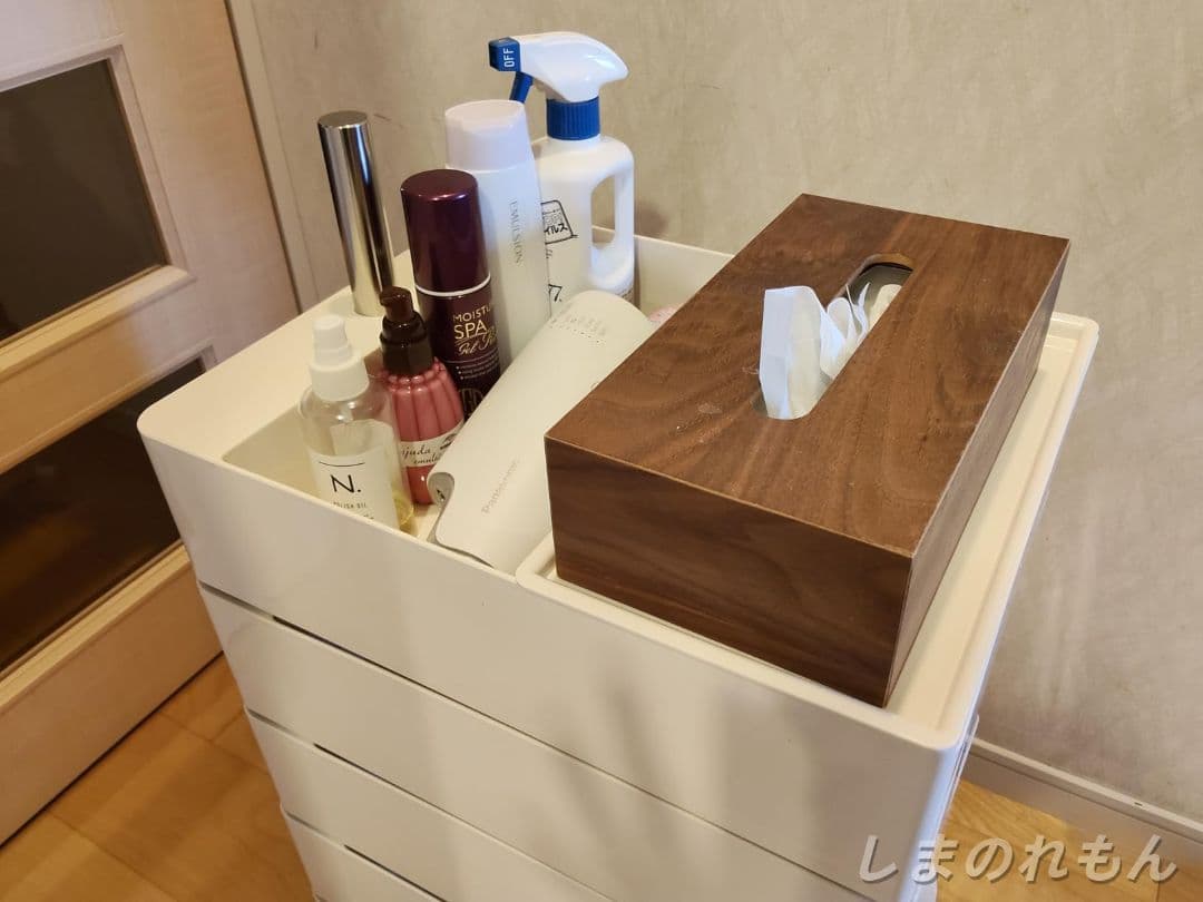 5 層回転収納カート ロック付きキャスター 取り外し可能トレイ付き