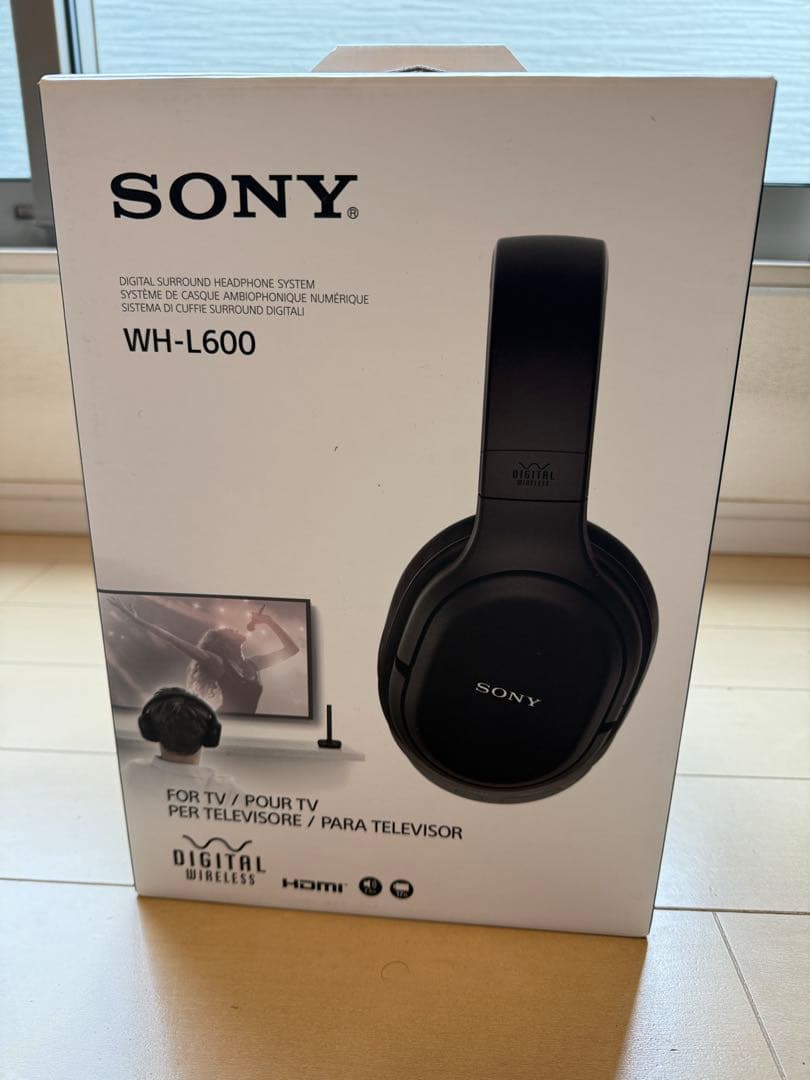 Sony WH-L600 ワイヤレスヘッドホン ソニー デジタルサラウンド