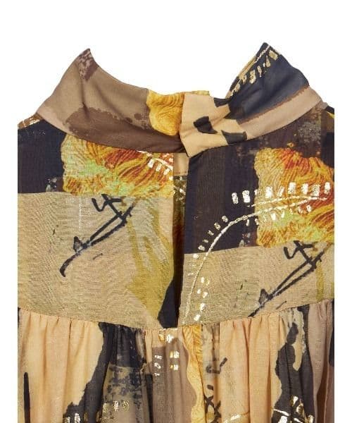 ワンピース Ameri VINTAGE EMILIE GATHER DRESS