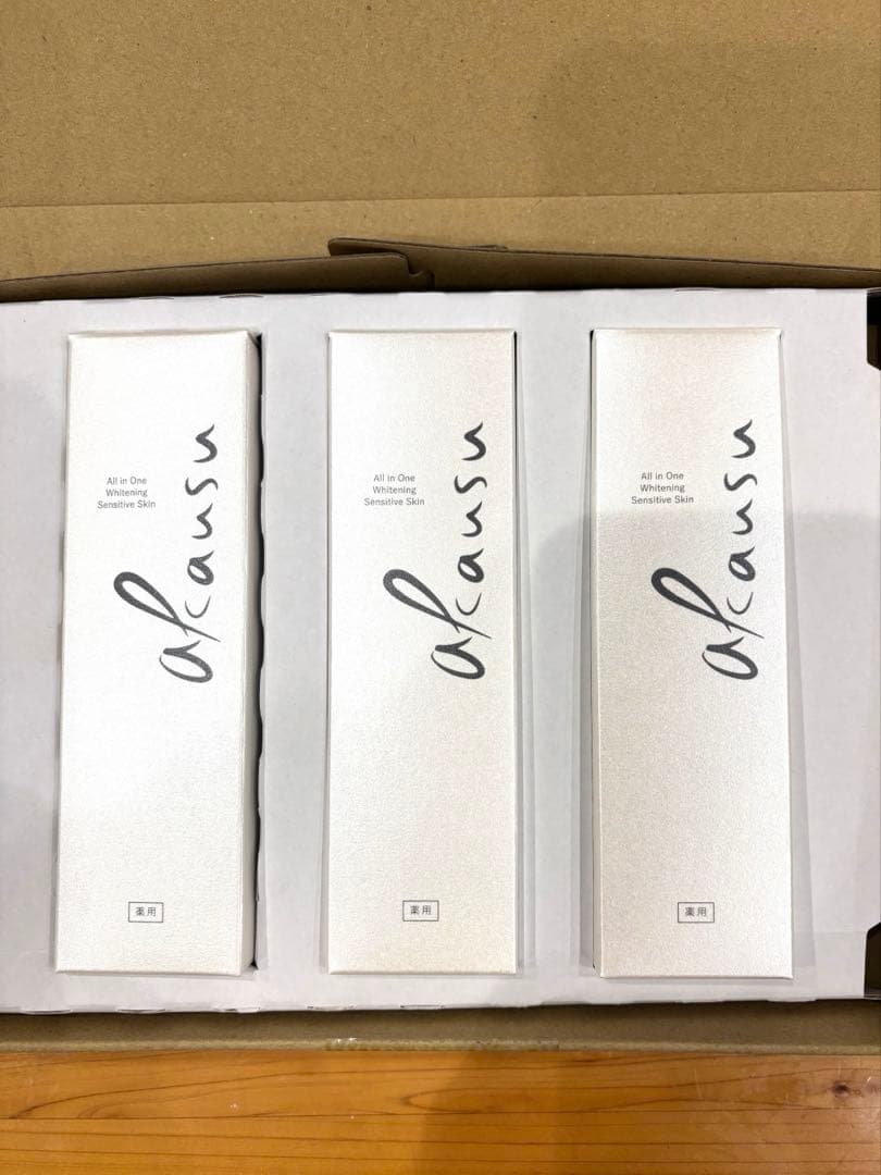 アカウス薬用レッドネスリリーフゲル　3本セット