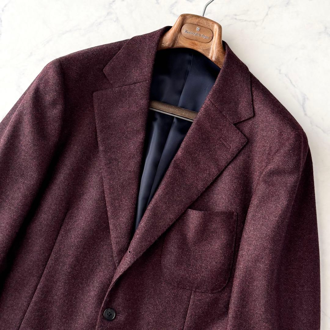 マルキース ロロピアーナ カシミア 美品 テーラード ジャケット XL〜XXL