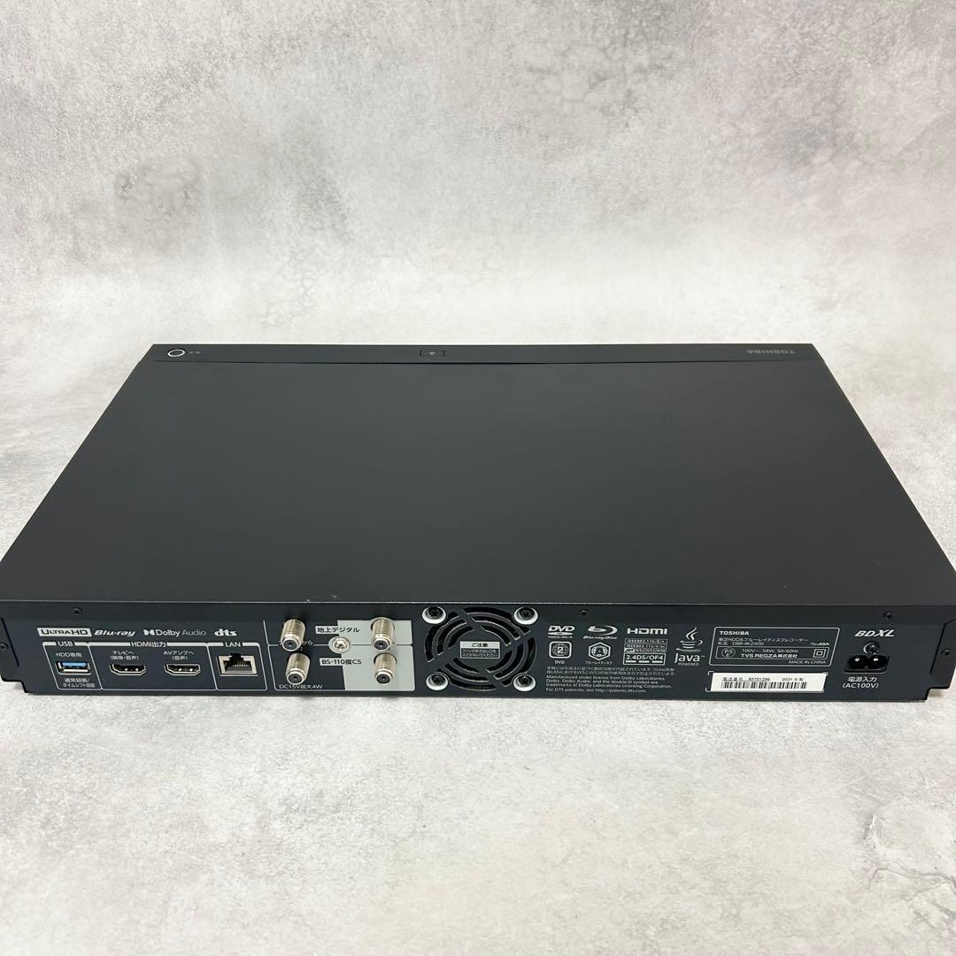 東芝 REGZA レグザ　 DBR-4KZ400 ブルーレイ　レコーダー　TV