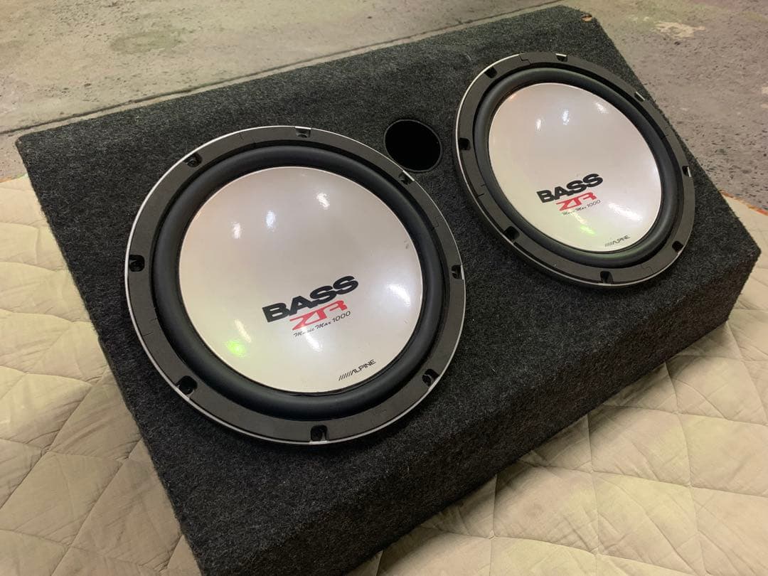 ALPINE ZR-1000 ウーファー 2基