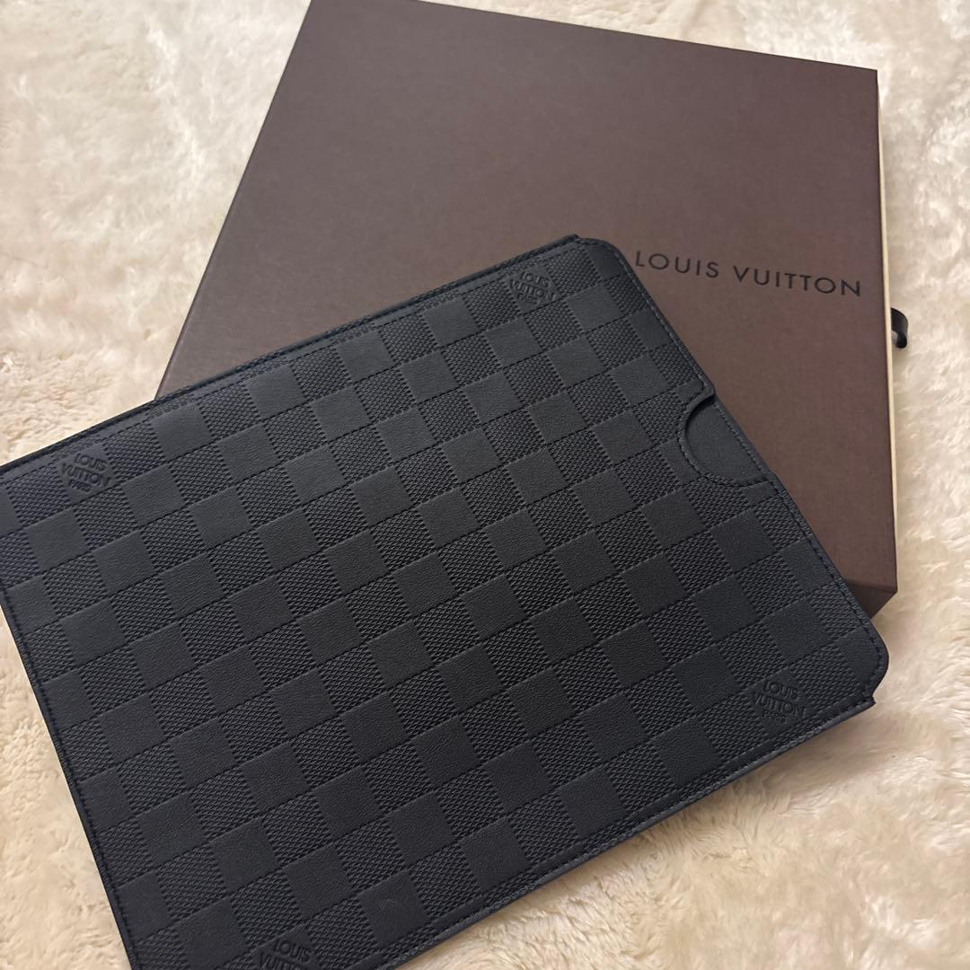 Y*)様 超美品❣️ Louis Vuitton ダミエ ブラック iPadケー
