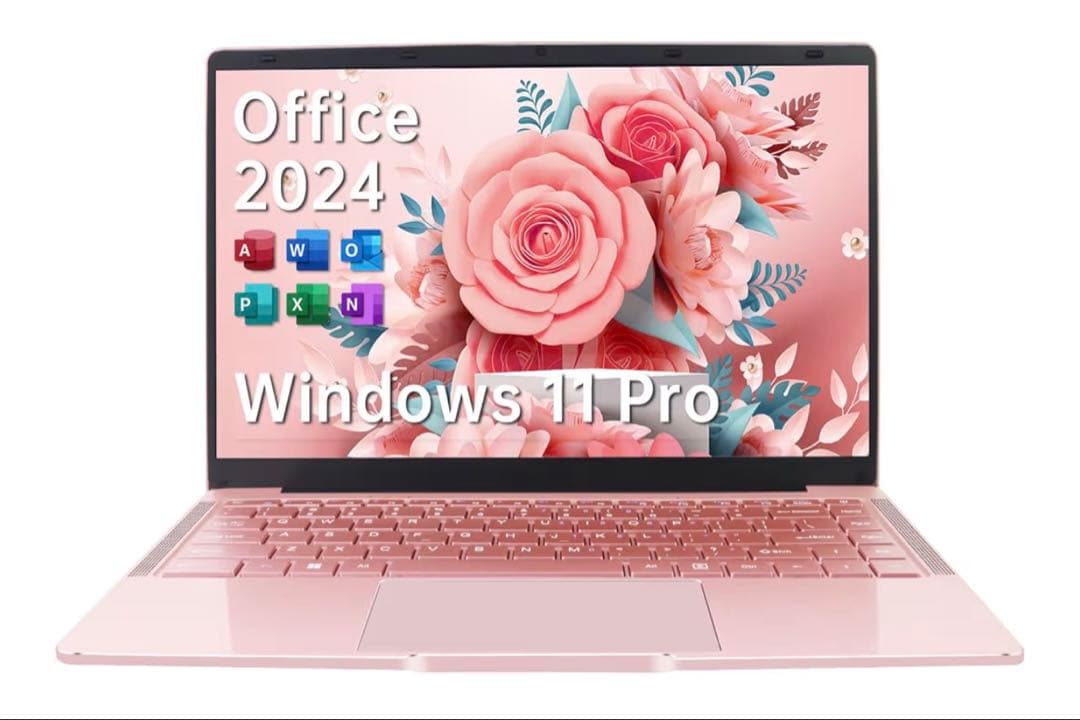 ESBOOK ノートPC 14.1インチ ローズゴールド