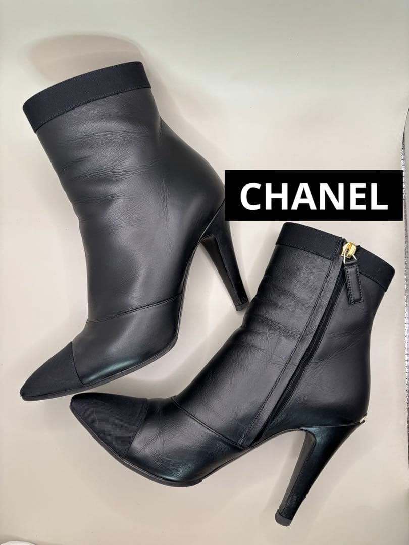 最終価格【CHANEL】ショートブーツ size36