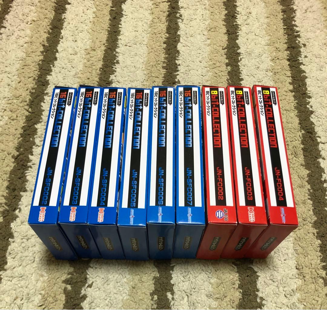 16ビットコレクション 6本 8ビットコレクション 3本 未開封 レトロデュオ