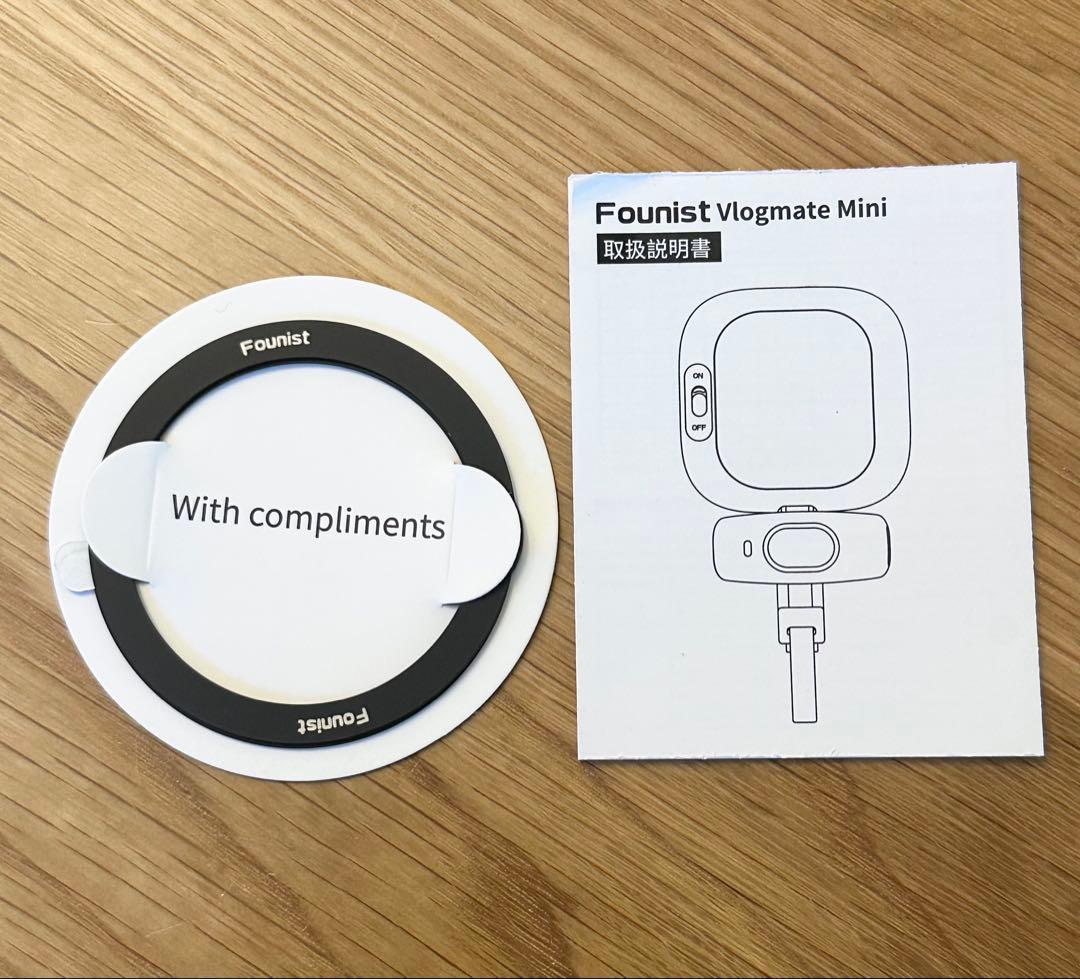 朔間様 Founist 自撮りモニターVlogmate Mini