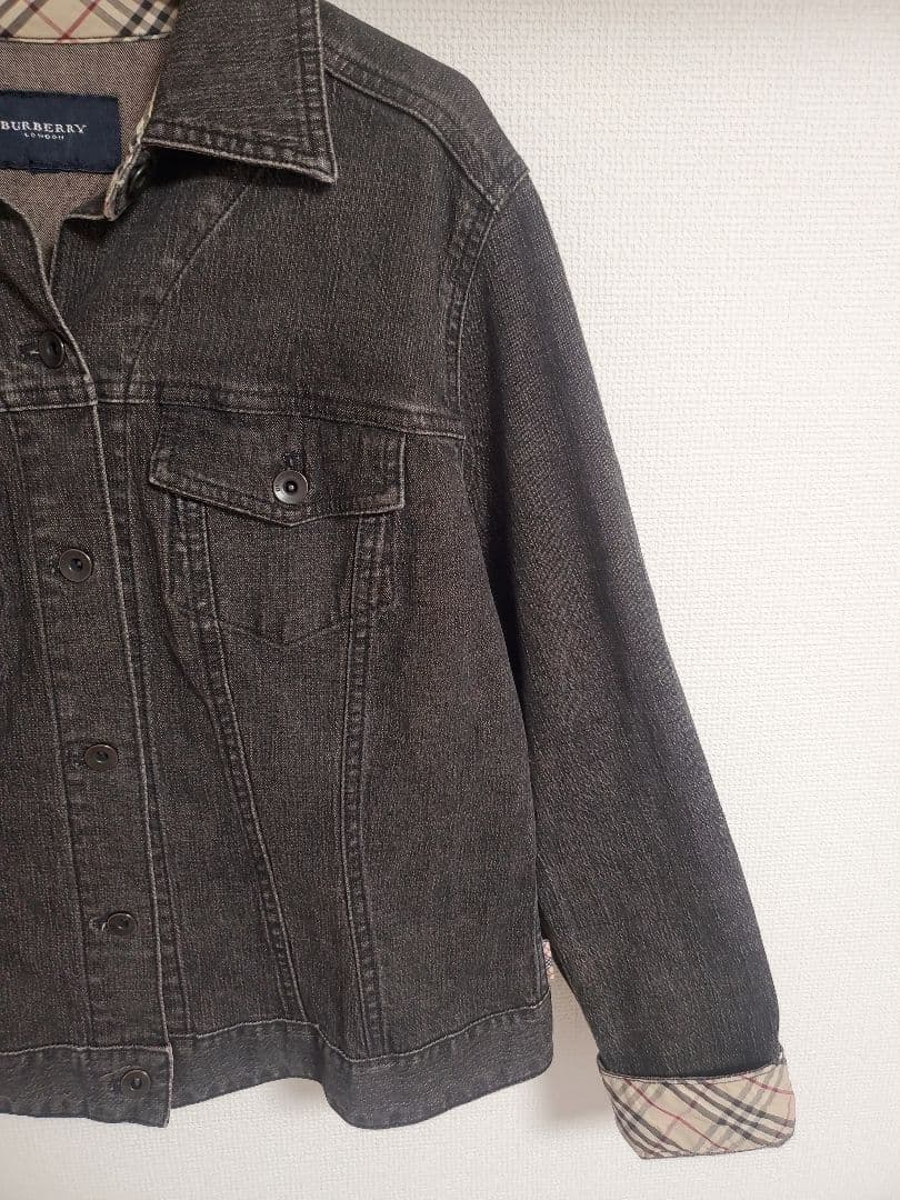 【美品】BURBERRY LONDON デニムジャケット Gジャン 15BR
