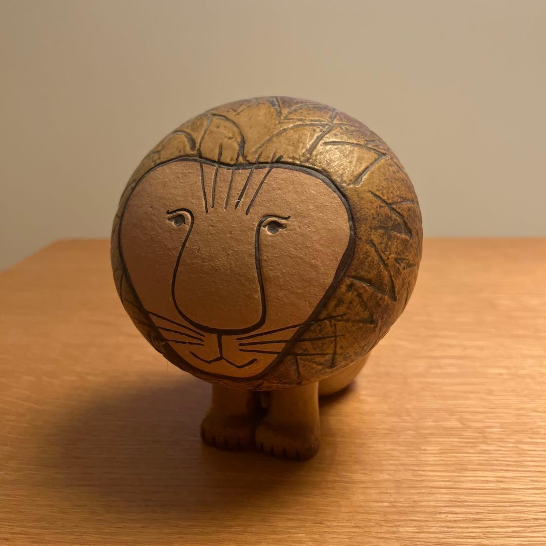 リサラーソン　ライオン　置物　ヴィンテージ