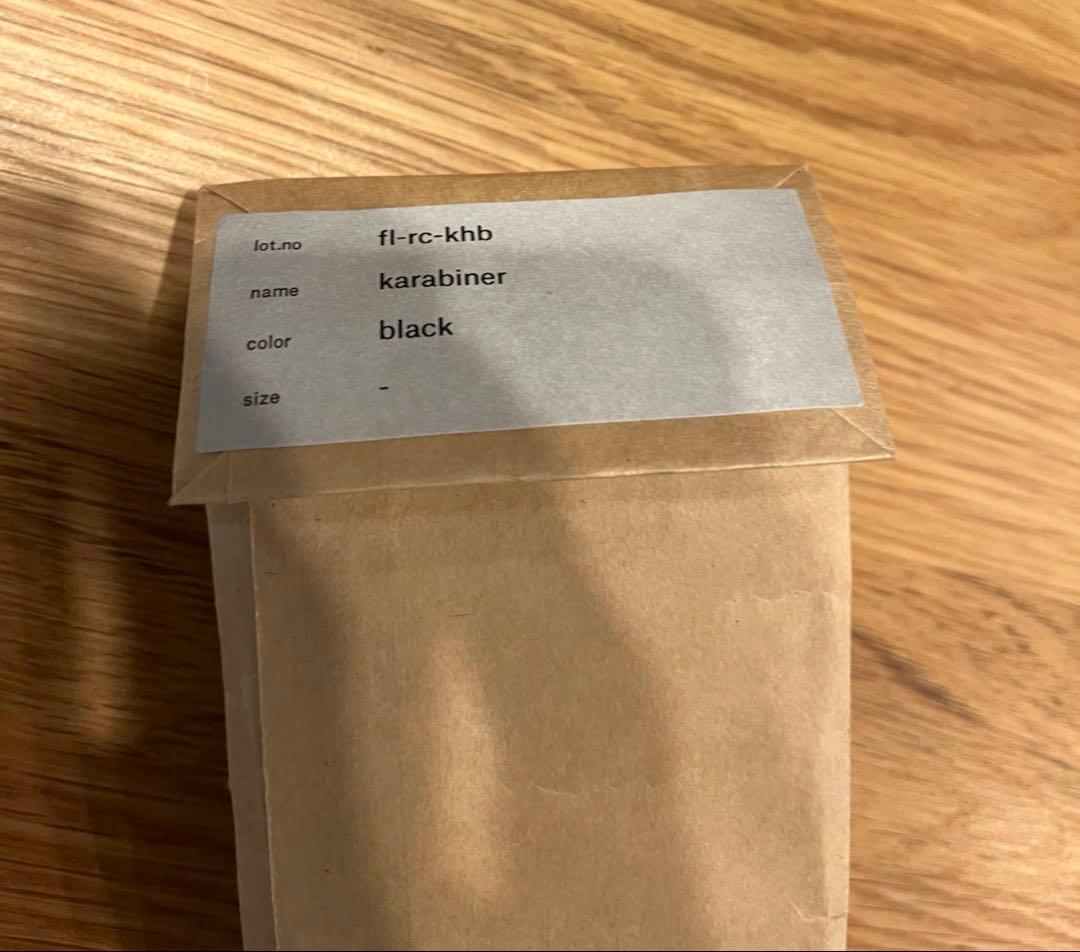 Hender Scheme karabiner / カラビナー black