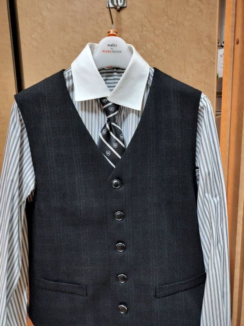 waltz by BEAMS DESIGN フォーマルスーツ 【160】ブラック