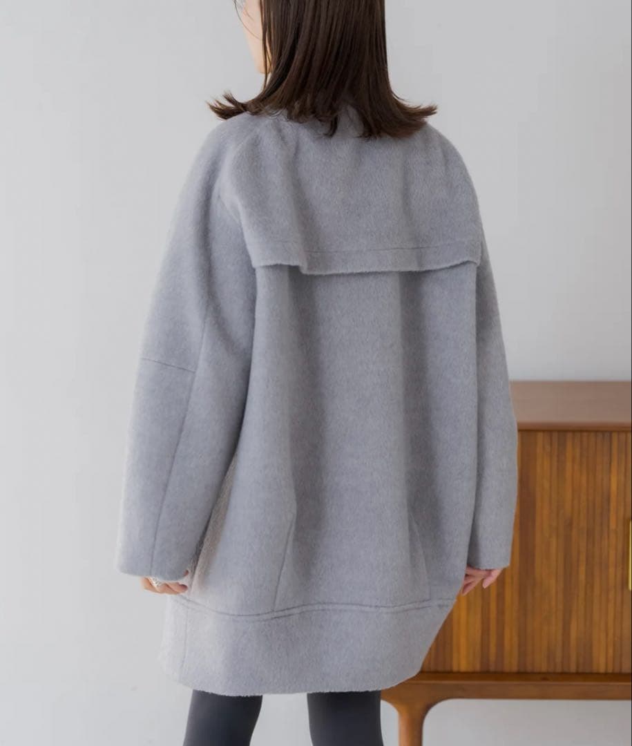 【現行】regleam コクーンシャギーコート 25AW 定価3.5万 大人気