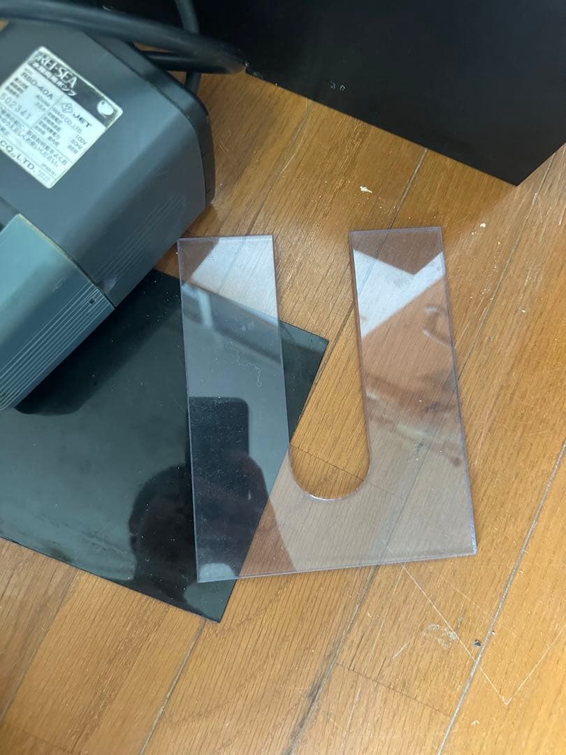 90cm上部式フィルターとレイシー水陸両用ポンプＲSD-40A