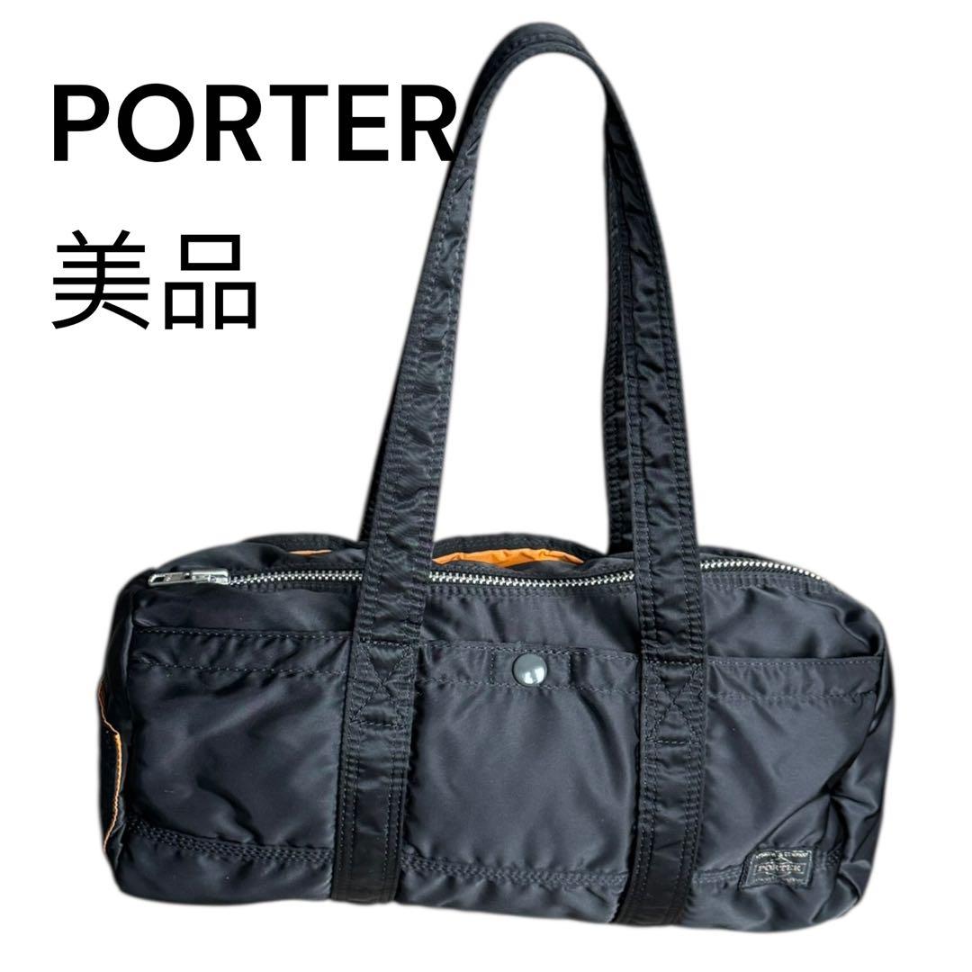 【美品】PORTER ポーター タンカー　ミニボストン ダッフルバッグ