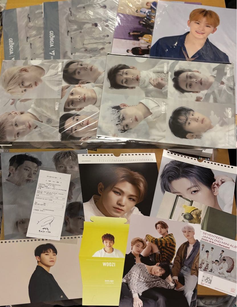 SEVENTEEN ウジ woozi トレカ ポストカード ブロマイド 等
