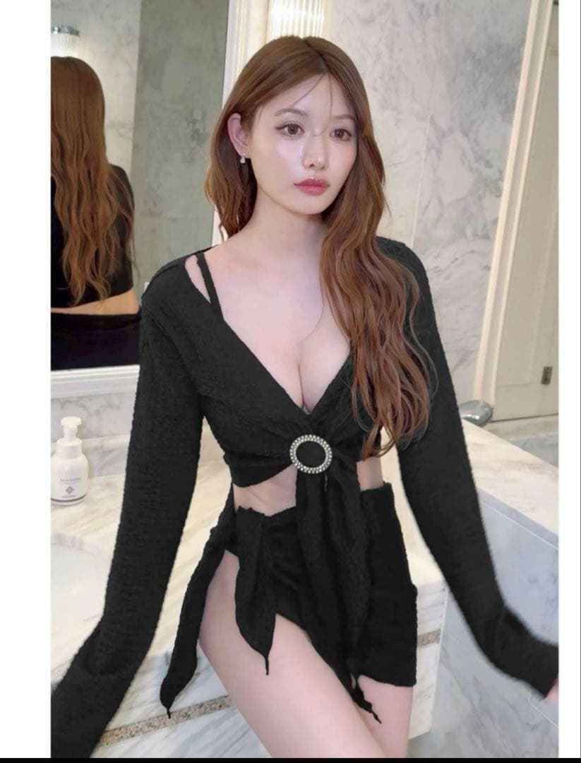 rady♡パレオデザインビキニボレロSET♡ブラック♡Mサイズ♡即完売品♡♡